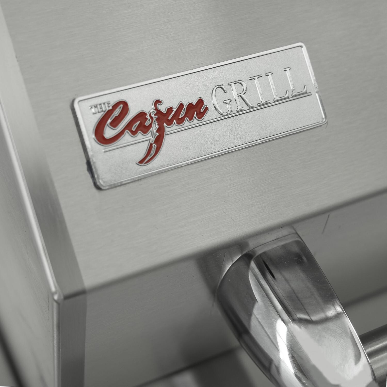 Cajun Grill - PGI-950SS - Cajun Grill Combeaux Smoker - Emblem Closeup thumbnail