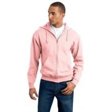 Jerzees Full-Zip Hooded Sweatshirt XL - Pink image