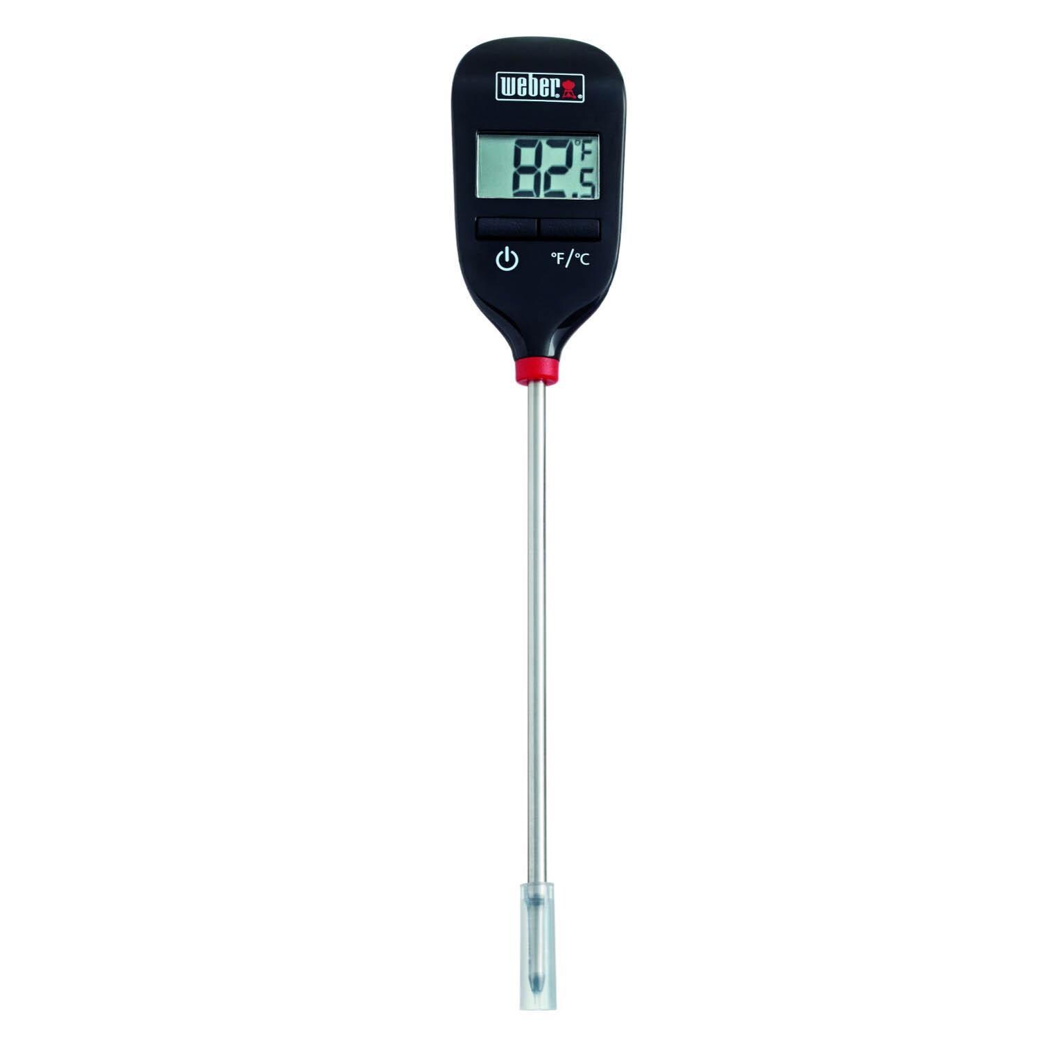 Weber 6750 Original Instant-Read Digital Thermometer - Front View thumbnail