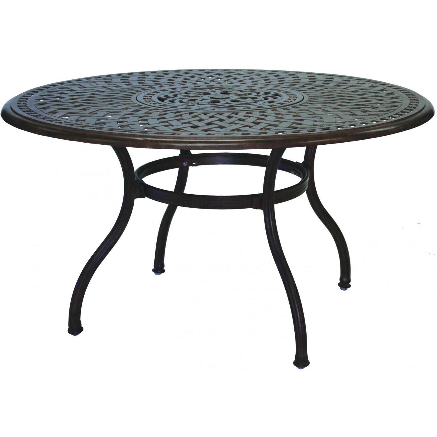 Darlee Series 60 Round Dining Table W/ Ice Bucket Insert - Covered thumbnail