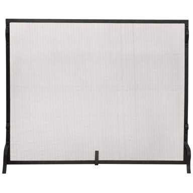 UniFlame 41-Inch Black Wrought Iron Sparkguard - S-1127