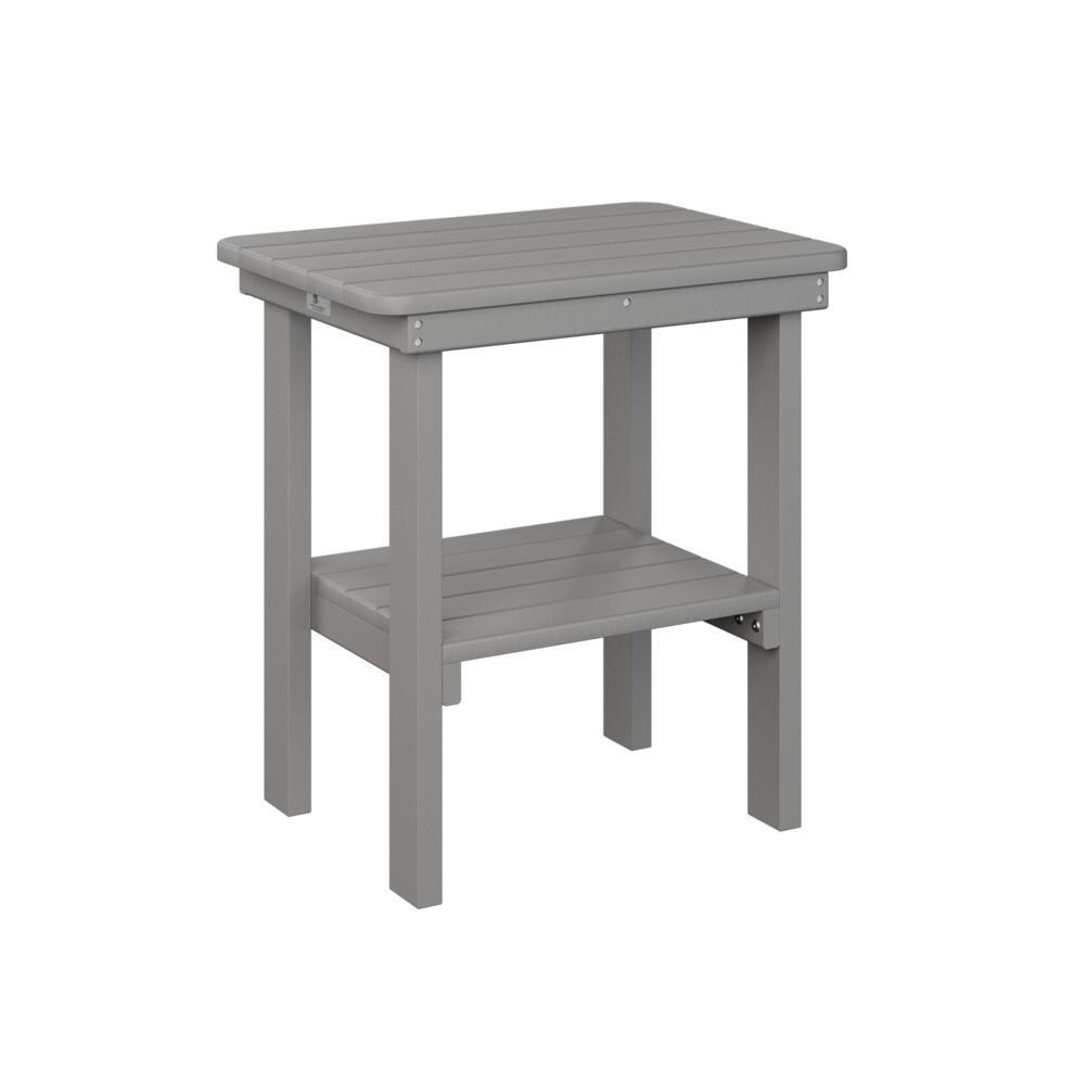 Berlin Gardens Rectangular End Table - Light Gray thumbnail