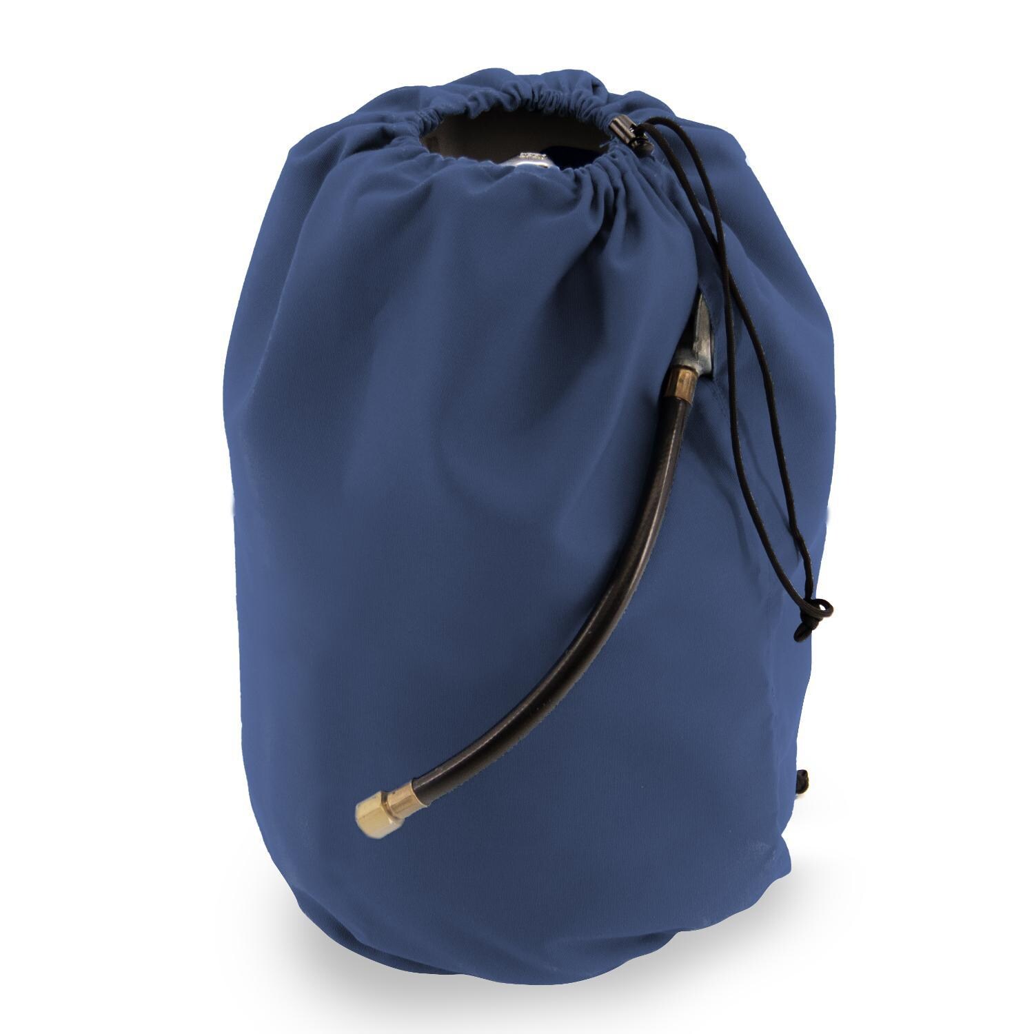 Signature Series Propane Tank Cover by BBQGuys - In Use thumbnail