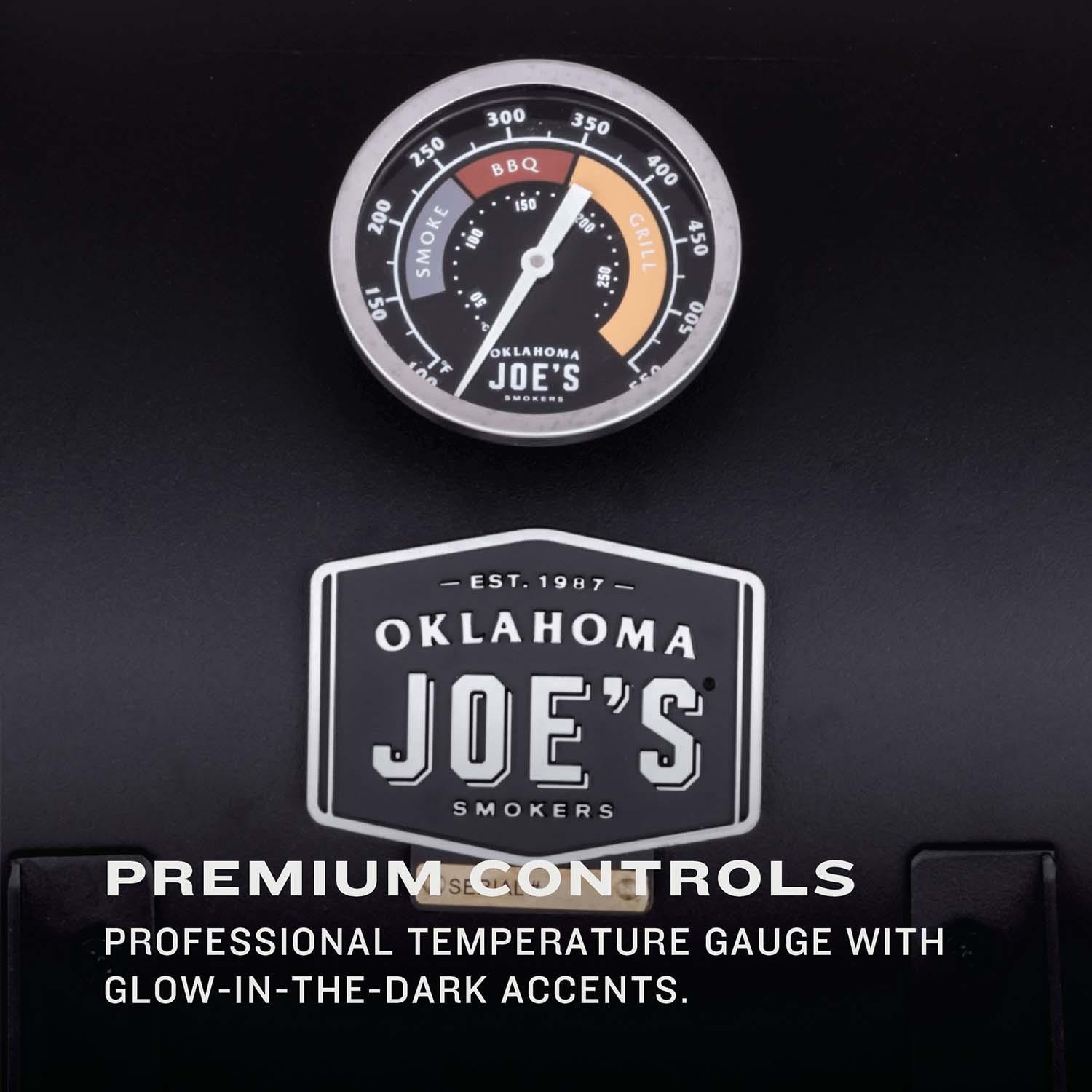 Oklahoma Joe's 19402088 Rambler Portable Grill - Controls - Detail thumbnail