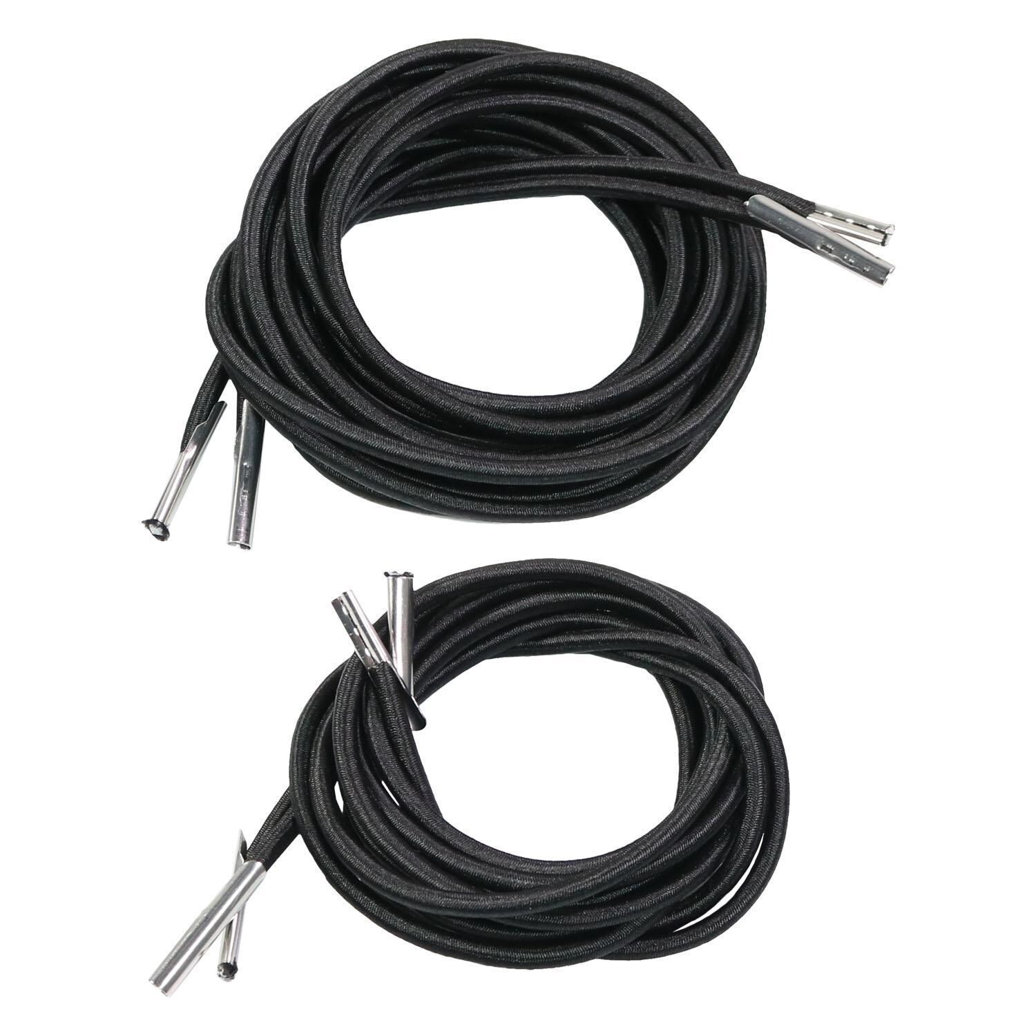 Ultimate Patio Universal Replacement Bungee Cord Laces For Zero Gravity Chairs - Black