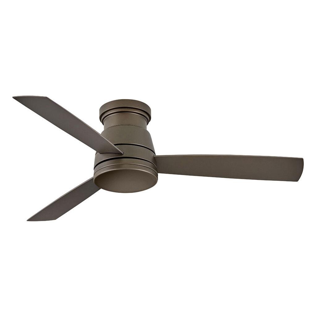 Hinkley Lighting 902752FMM-LWD Trey 52 Inch Ceiling Fan - Metallic Matte Bronze - Shown Without Light Kit Installed thumbnail