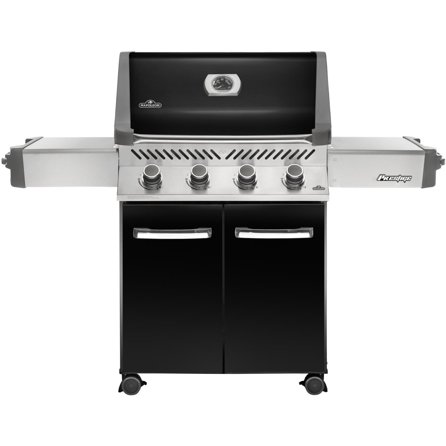 Napoleon Prestige 500 Natural Gas Grill Black P500NK2 BBQ Guys Napoleon Prestige 500 Natural Gas Grill Black P500NK2 BBQ Guys
