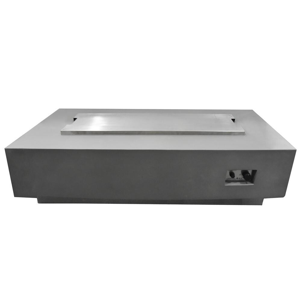 Elementi OFG121-SS Granville 23 X 9 Inch Lid in Stainless Steel - In Use - White Background thumbnail