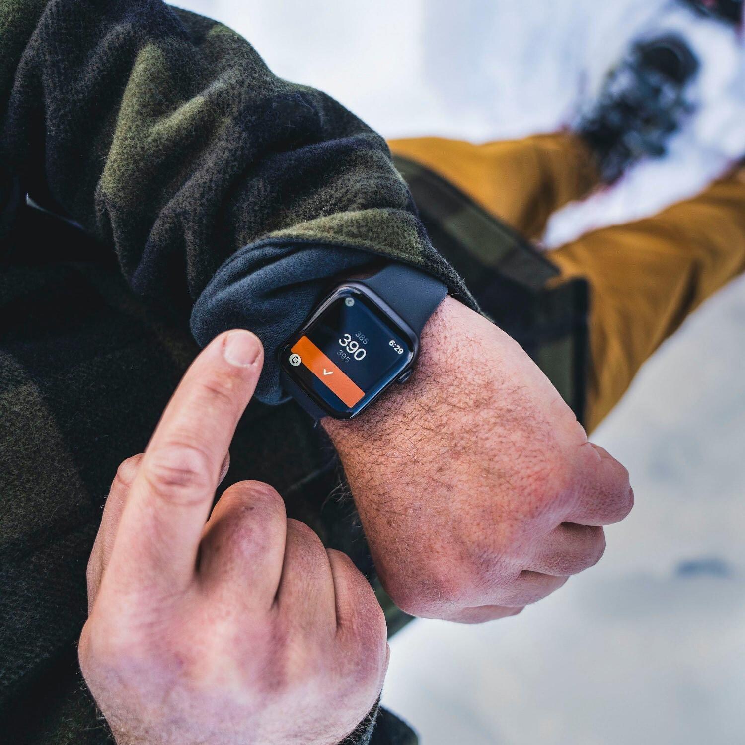 Traeger All-New Timberline XL Wi-Fi Controlled Wood Pellet Grill w/ WiFire 5 Pc Bundle - Tracking on Smart Watch - Lifestyle thumbnail