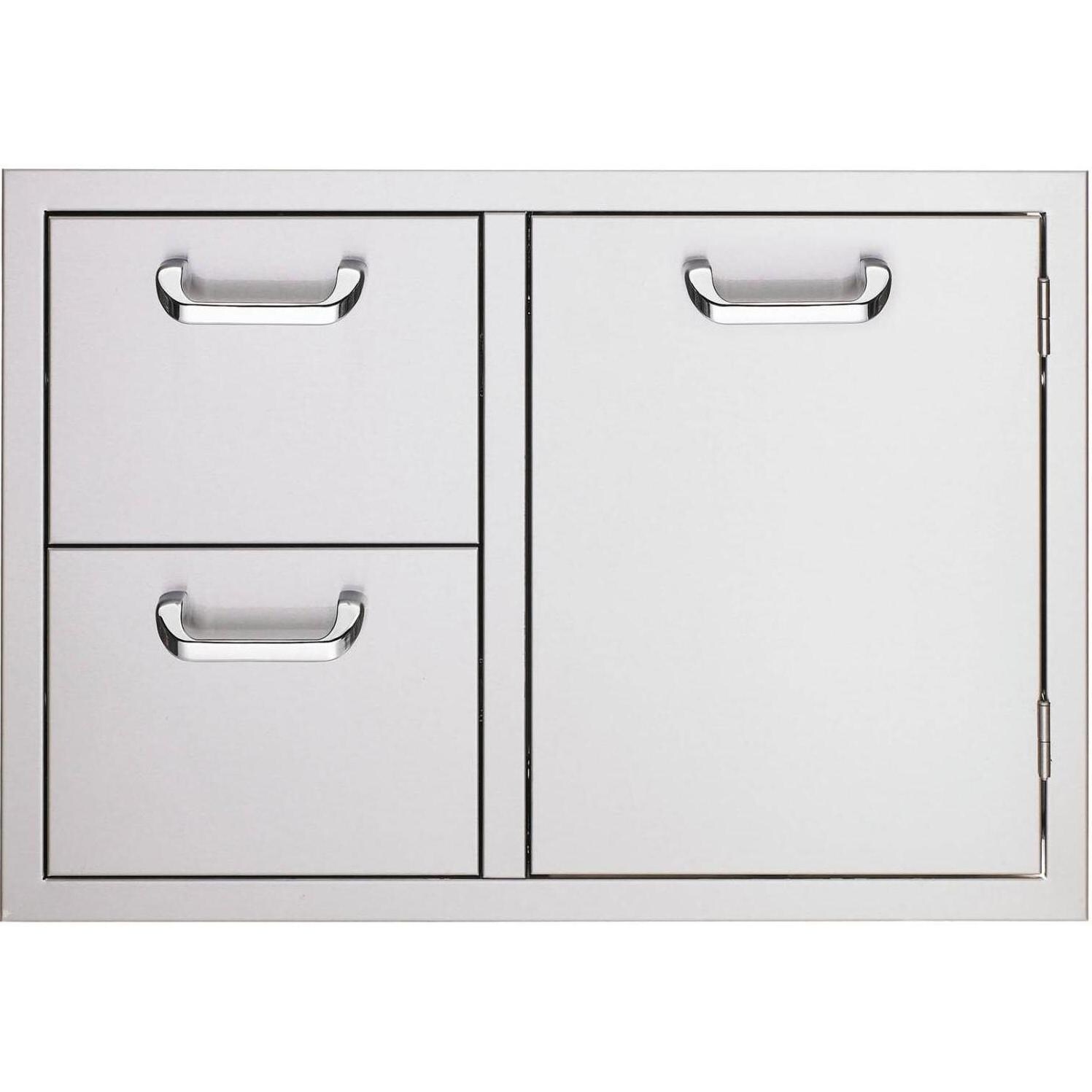 Sedona by Lynx 30 Inch Storage Door And Double Drawer thumbnail