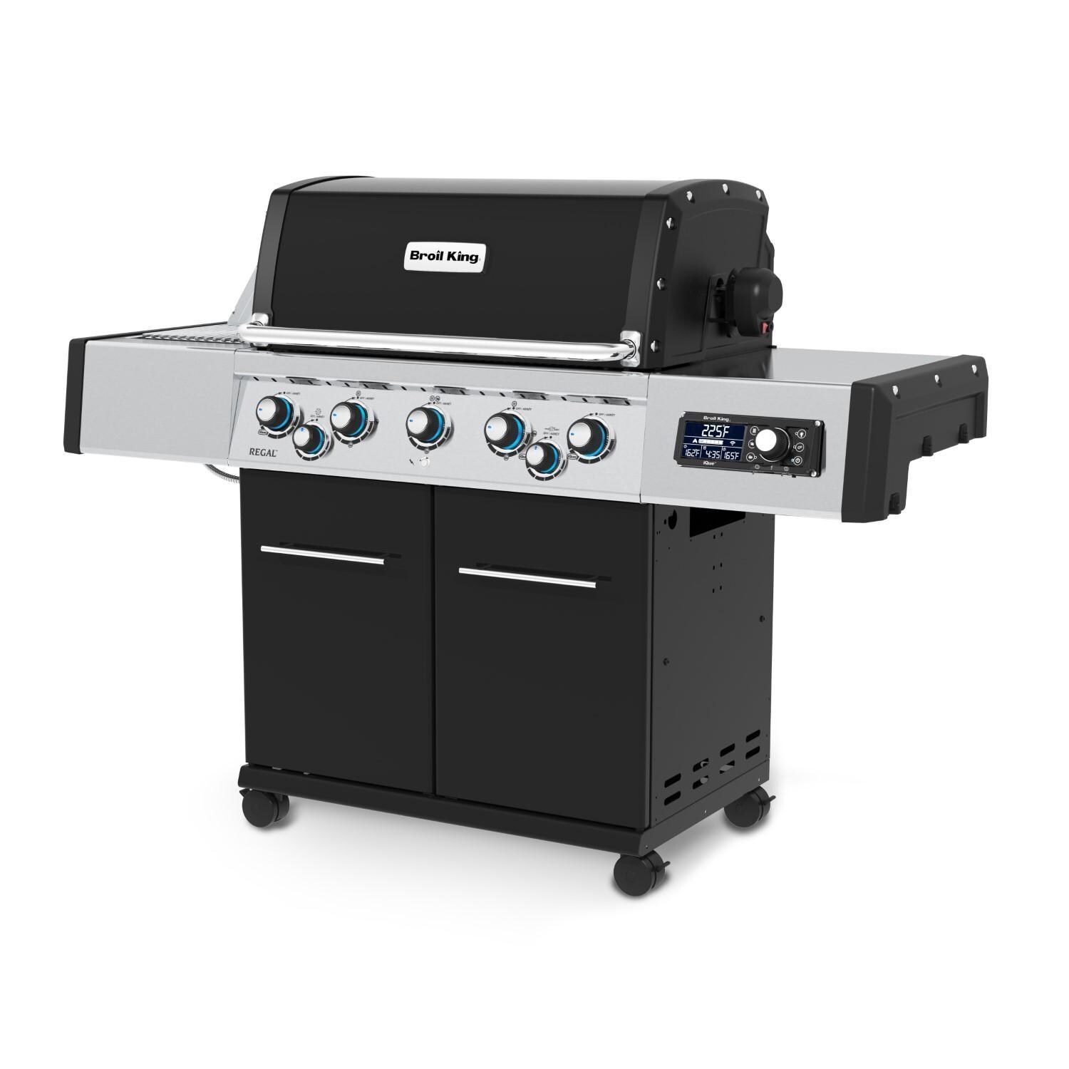 Broil King 688244 Regal Q 590 Pro IR Propane Grill - Angled Right - White Background thumbnail