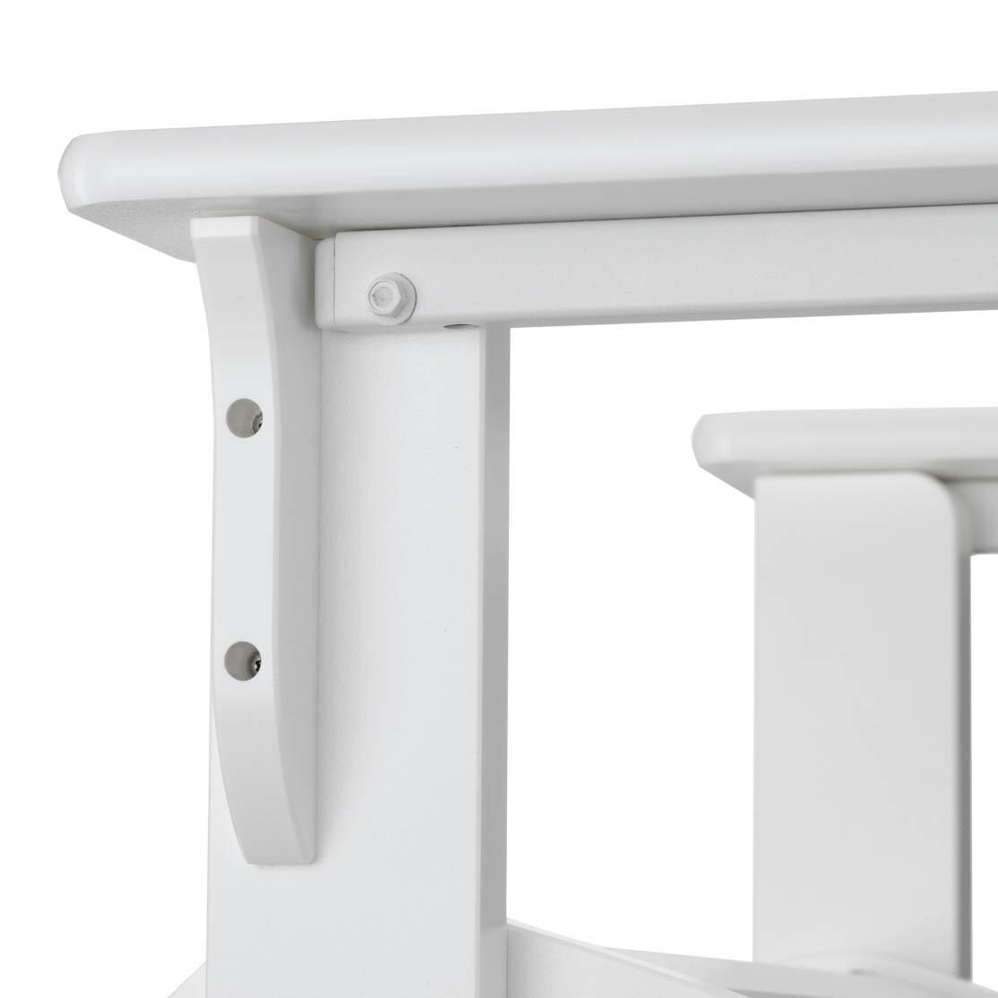 Adirondack MGP Outdoor Lounge Chair With Sling Seating By Telescope Casual - Arm Detail thumbnail