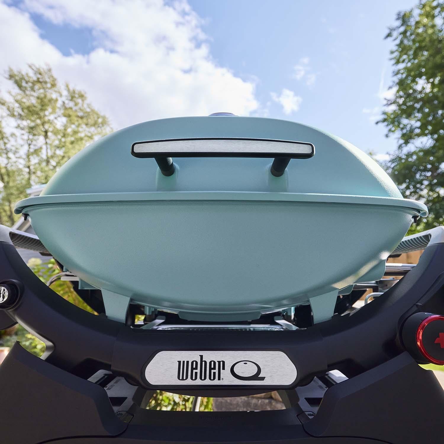 Weber 1500394 Q2800N+ Propane Gas Grill in Sky Blue - Detail thumbnail