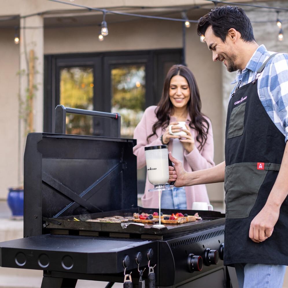 Camp Chef BFSET6 6 Pc Breakfast Kit - Making Breakfast - Lifestyle thumbnail