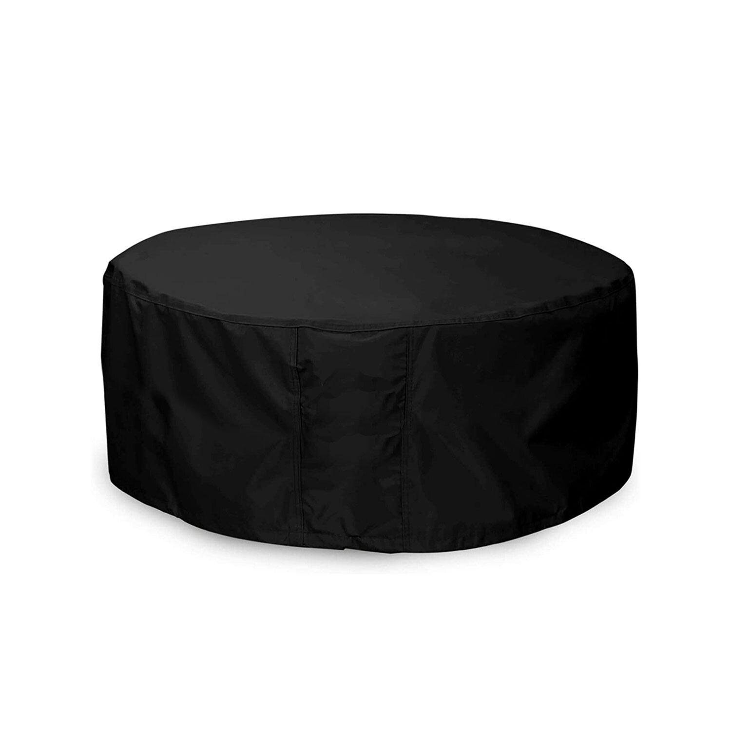 XO Appliance XOFCOVERRND Weather Resistant Fire Pit Cover for 36-in Round Fire Pit - White Background thumbnail