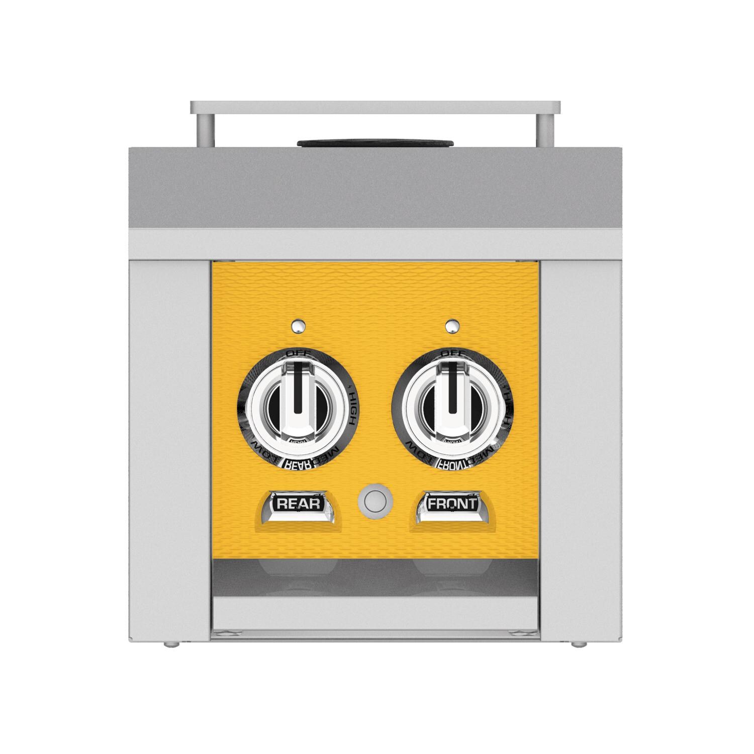 Hestan Built-In/Cart Mounted Propane Gas Double Side Burner - Sol - AGB122-LP-YW thumbnail