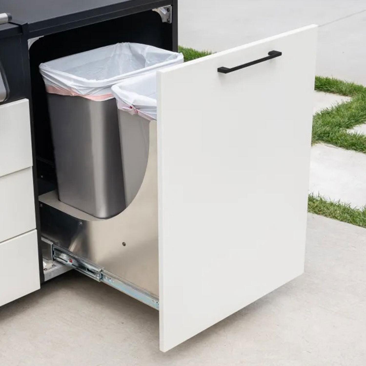 Blackstone 6400 24-Inch Kitchen Trash Bin Module - Trash Bin Pull Out - Detail thumbnail