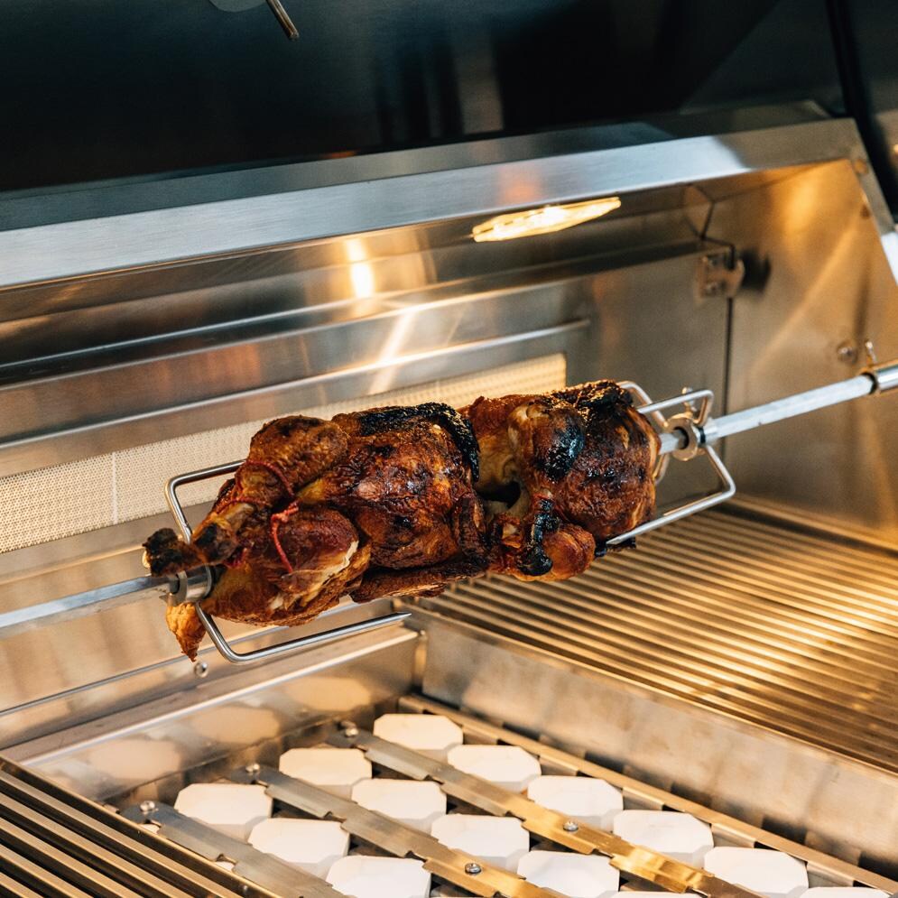 American Made Grills Estate 42-Inch Grill EST42-NG - Natural Gas - Rotisserie Cooking - Lifestyle thumbnail