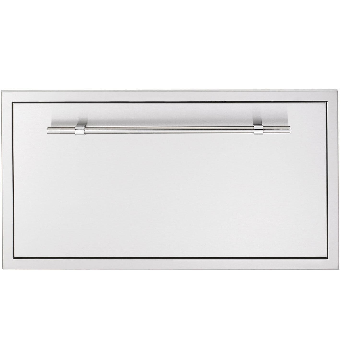 American Made Grills 36X20-Inch Large Storage Drawer w/ Encore & Muscle Handles - SSDR1-36AMG