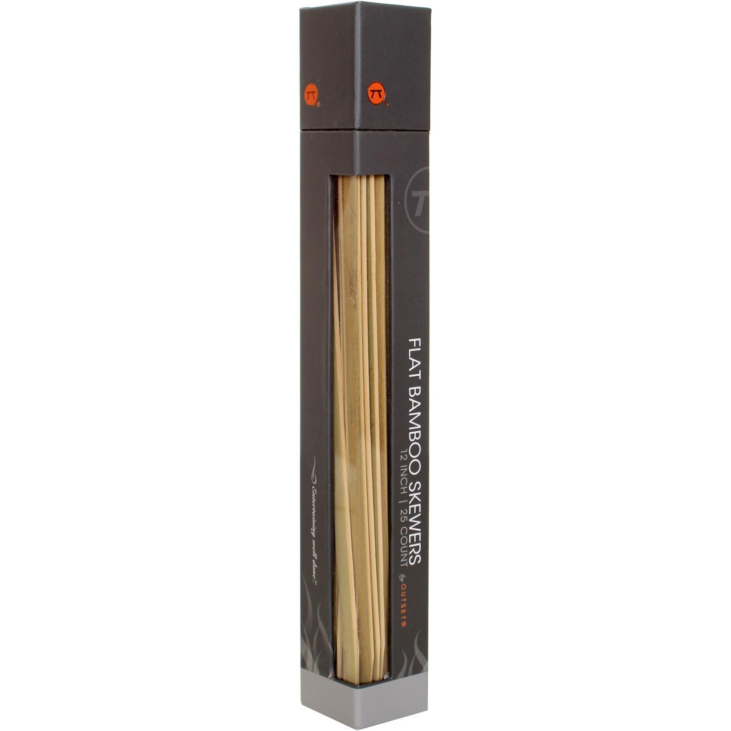 Outset Flat Bamboo Skewers - 25 Ct thumbnail