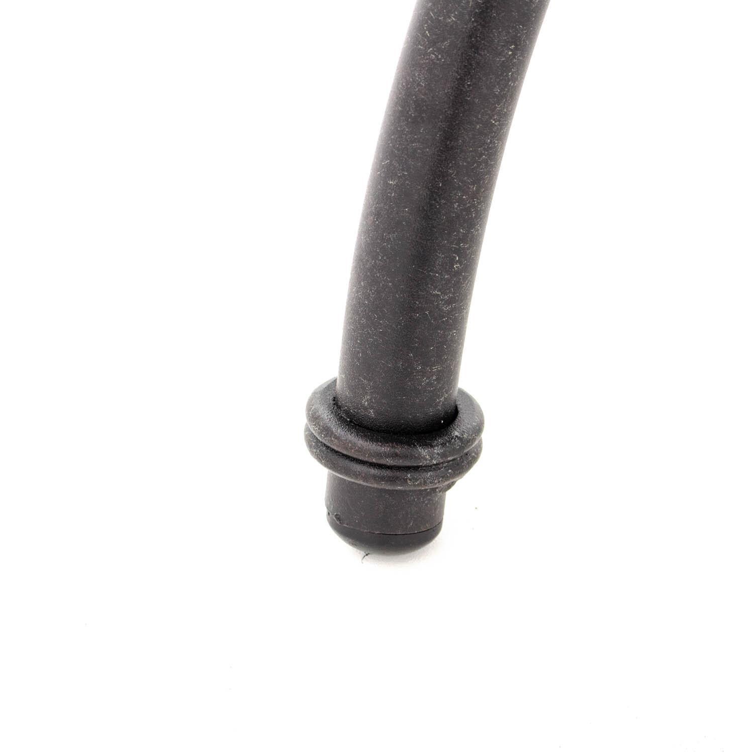 Elysian 7 Piece Padded Sunbrella Sling Patio Dining Set - Dining Arm Chair Leg Detail thumbnail