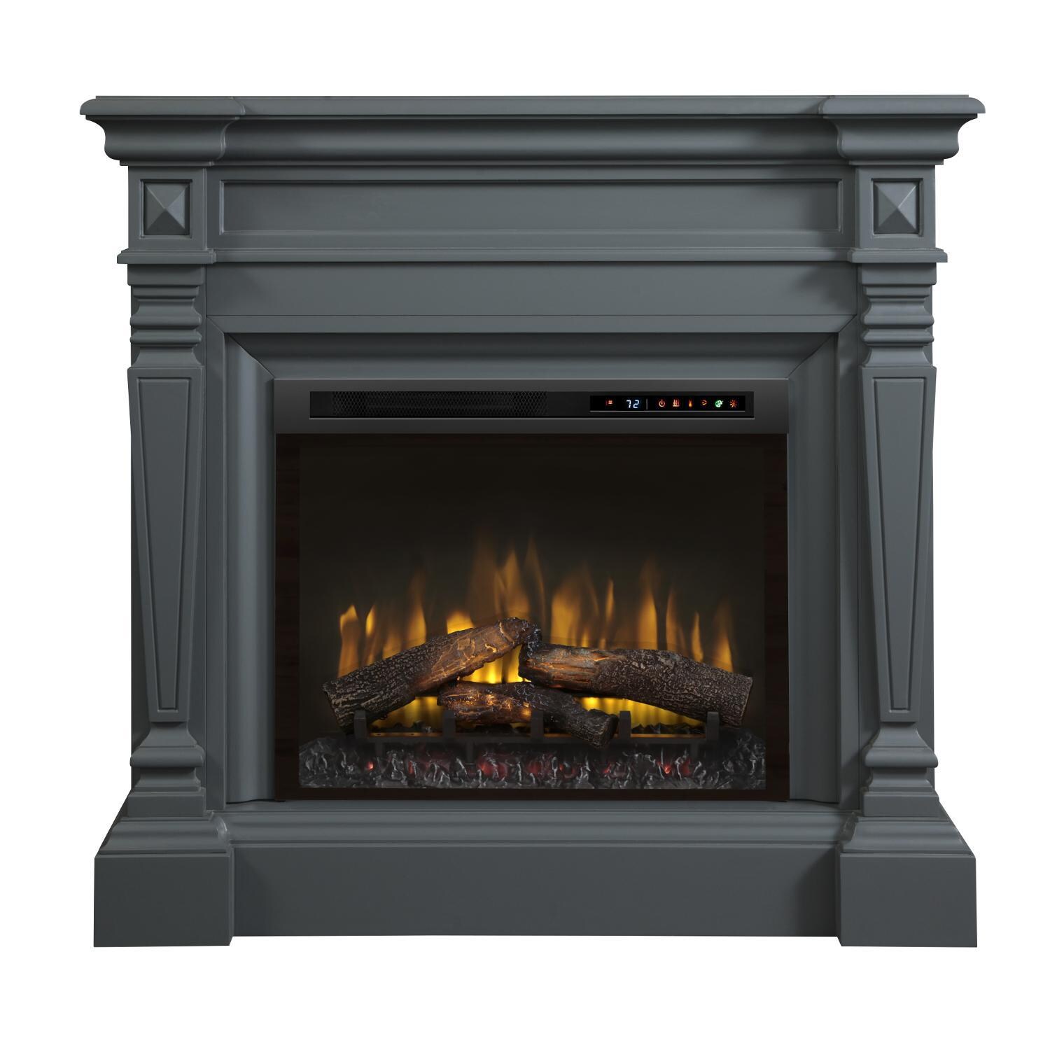 Dimplex GDS28L81941WE Heather 50Inch Electric Fireplace & Mantel