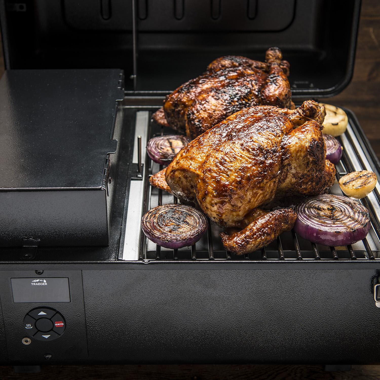 Traeger Ranger Portable Tabletop Grill - Great For Smoking & Grilling Chicken & Vegetables thumbnail