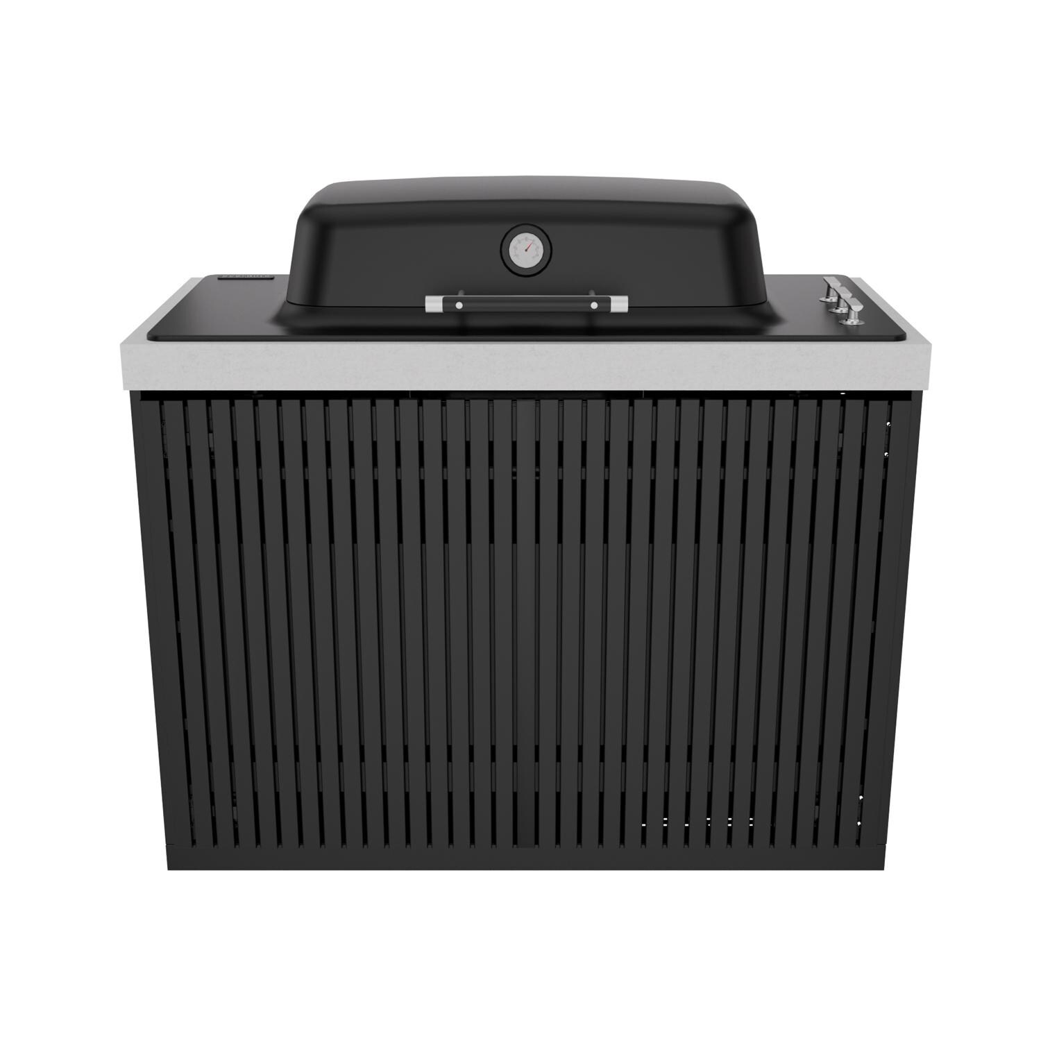Everdure Marine Grade Cabinet Module w/ Grill in Black - White Background thumbnail