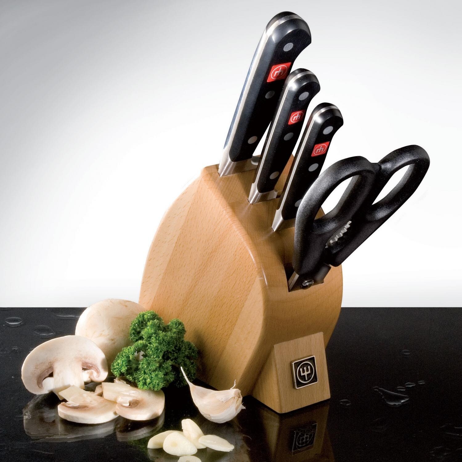 Wusthof Classic 5-Piece Studio Knife Block Set - Lifestyle thumbnail