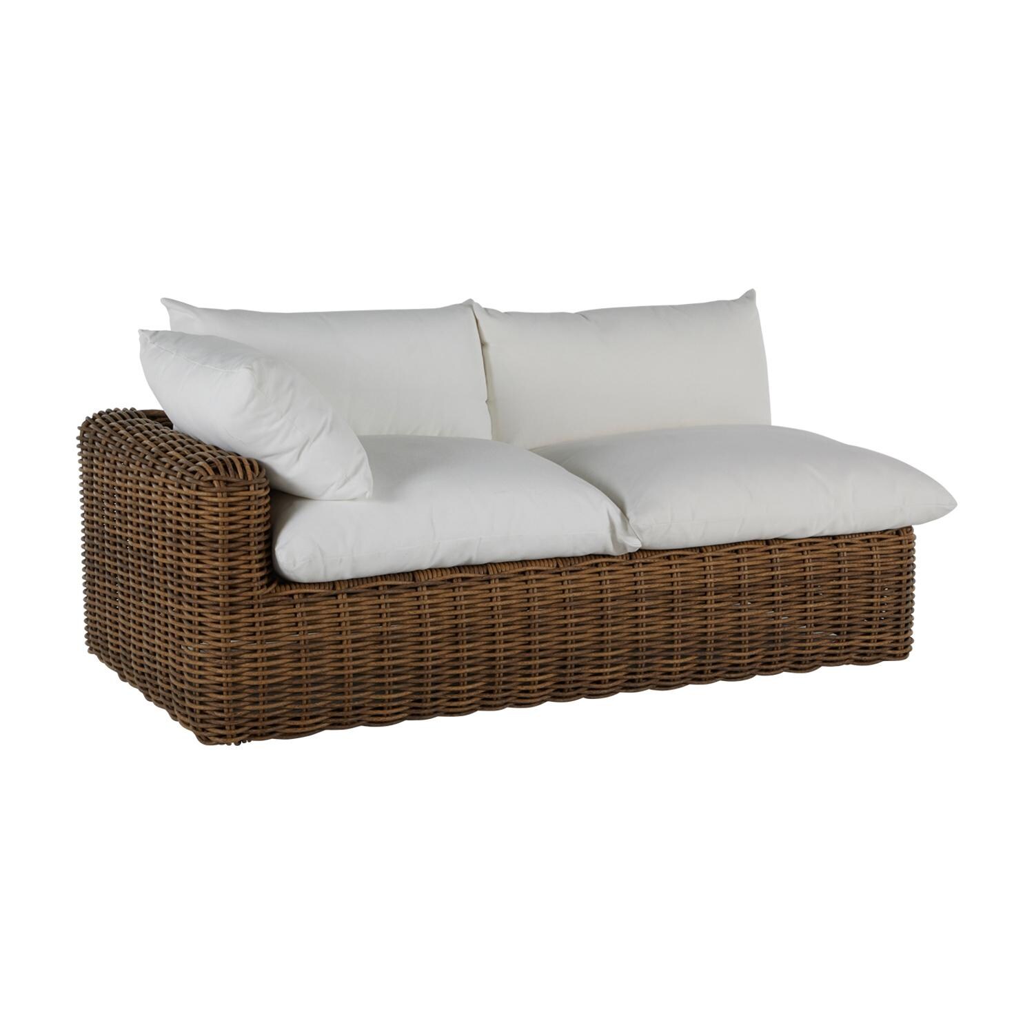 Summer Classics 339282+C774F664N Montecito Woven Left Arm Facing Loveseat thumbnail