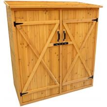 Leisure Season Medium Wood Storage Shed image