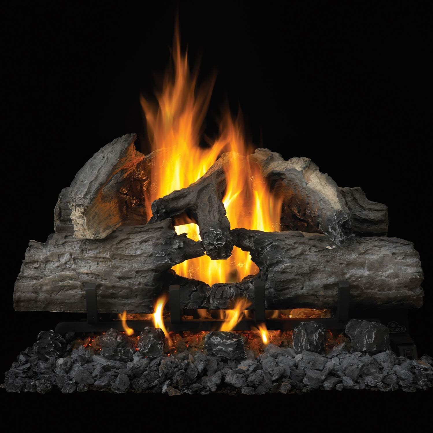 Napoleon 28-Inch Reversible Propane Vented Gas Log Set With Electronic Ignition - Tree Bark View thumbnail