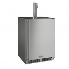 Marvel 24-Inch 5.7 Cu. Ft. Right Hinge Built-in Outdoor Rated Single Tap Wine Dispenser - Stainless Steel - MO24BNS2RS