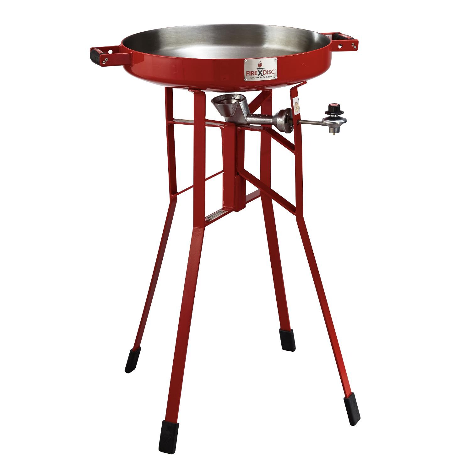 FireDisc Original 36-Inch Tall Portable Propane Cooker - Fireman Red - TCGFD22HRR image