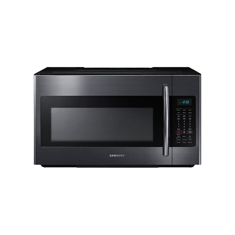 Samsung 30-Inch 1.8 Cu. Ft. Over-The-Range Sensor Microwave Oven - Black Stainless Steel - Main thumbnail