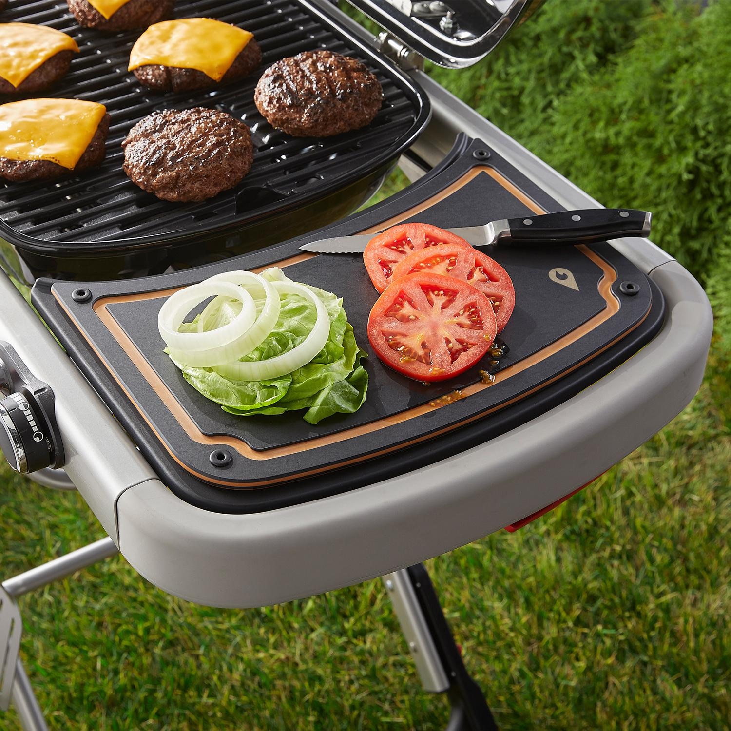 Weber 7031 Traveler Reversible Prep and Serve Board : BBQGuys