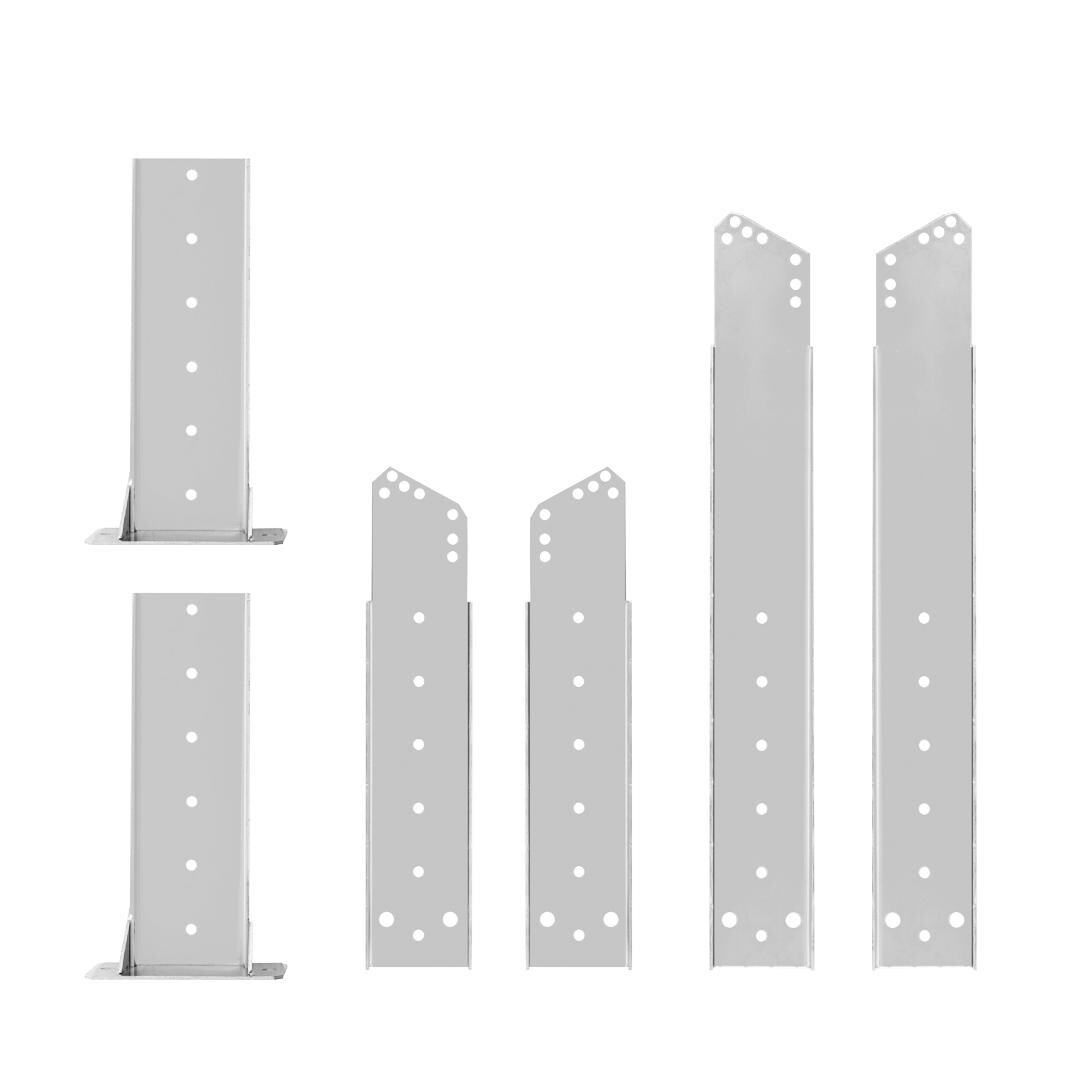 SunStar Marine Grade Adjustable Mounting Kit - Stainless Steel - 560355