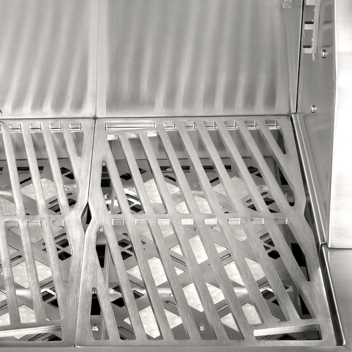 Hestan 42-Inch Freestanding Gas Grill - Laser DiamondCut Cooking Grids