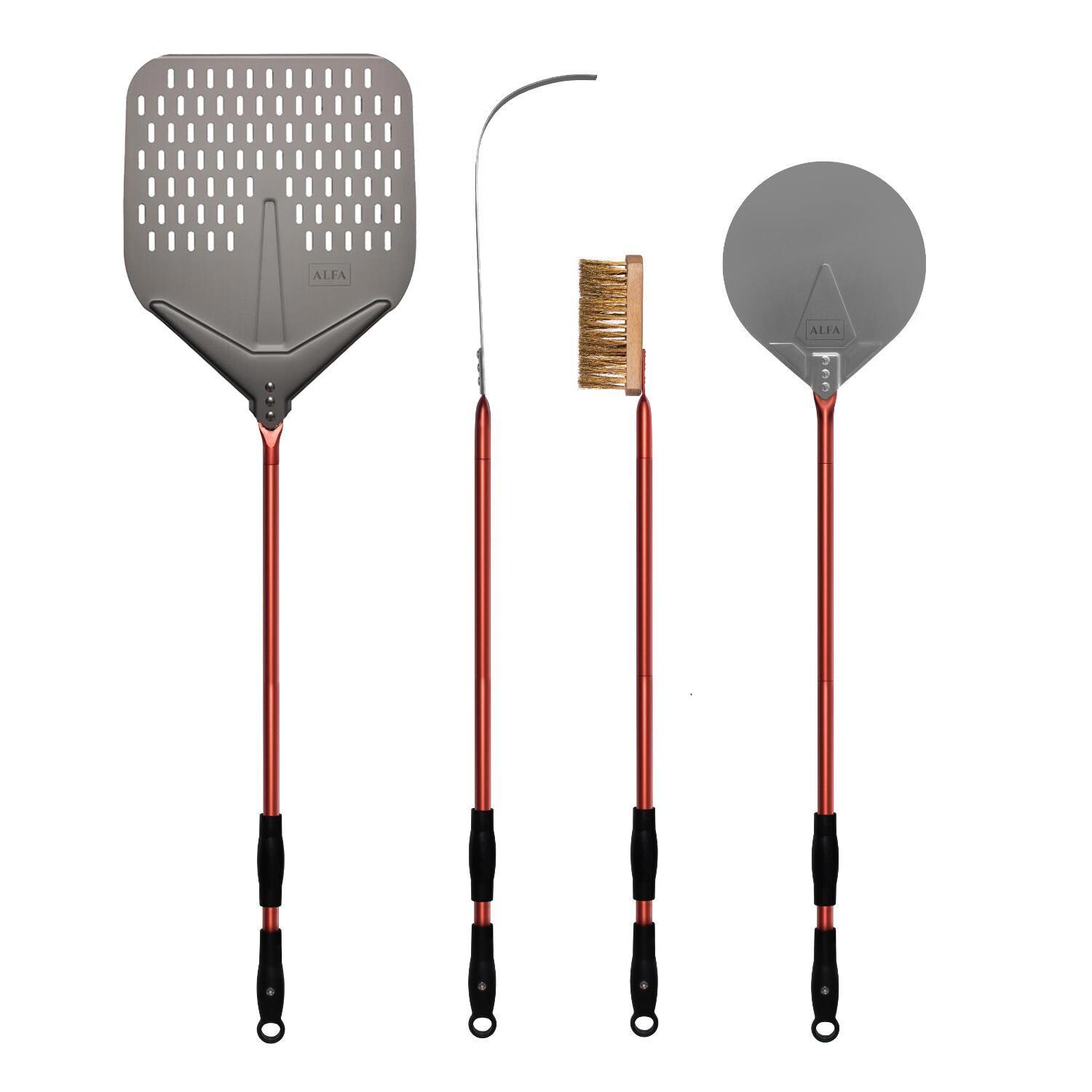 Alfa AC-4PSET36RD 36-Inch 4-Piece Pizza Peel Set thumbnail