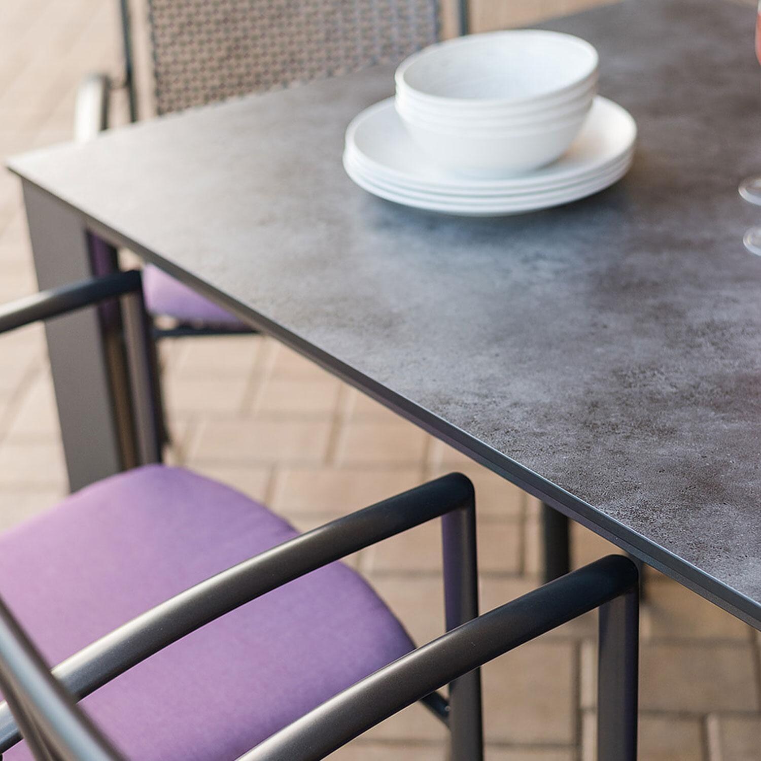 Reno 7 Pc Aluminum Dining Set By KETTLER - Dining Table - Table Top - Detail thumbnail