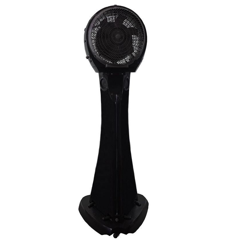 Joape Cassino 737 Pedestal Misting Fan - Black - LVP-030203 - Back Angle thumbnail