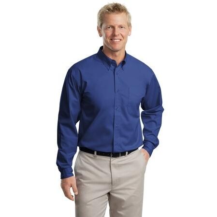 Port Authority Long-Sleeve Easy Care Shirt - Mediterranean Blue
