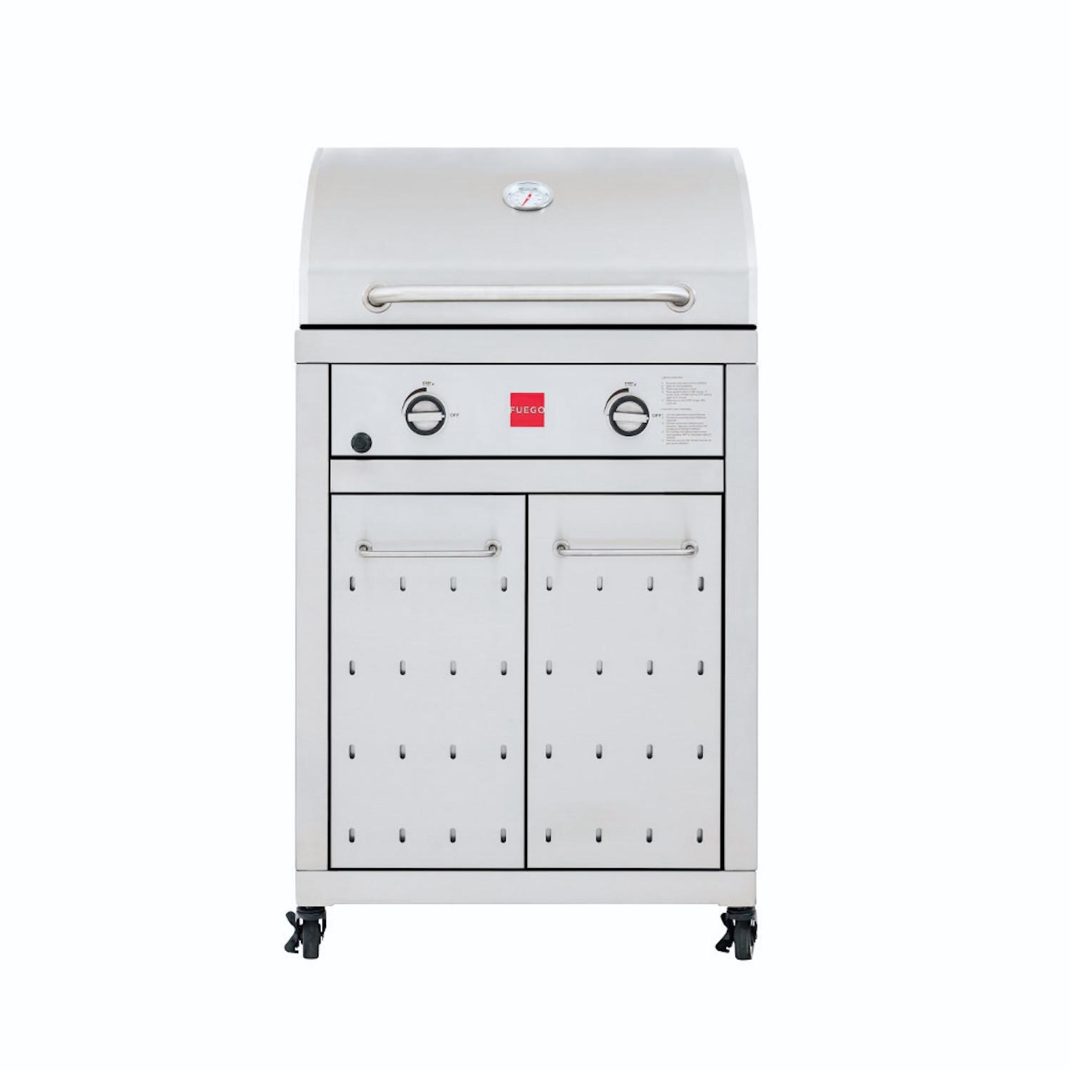 Fuego F27S F-Series 27-Inch Freestanding Propane Gas Grill - Shelves Recessed thumbnail