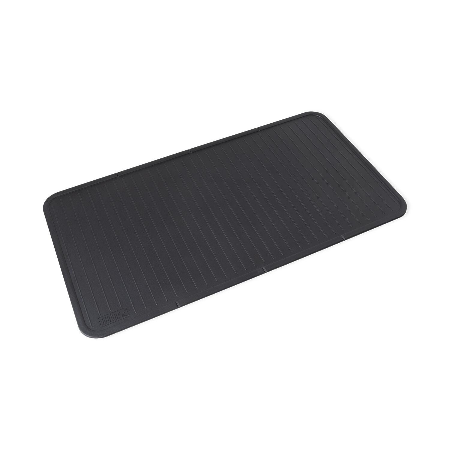 Weber 3400215 Griddle Mid-Shelf Mat - Side View - White Background thumbnail