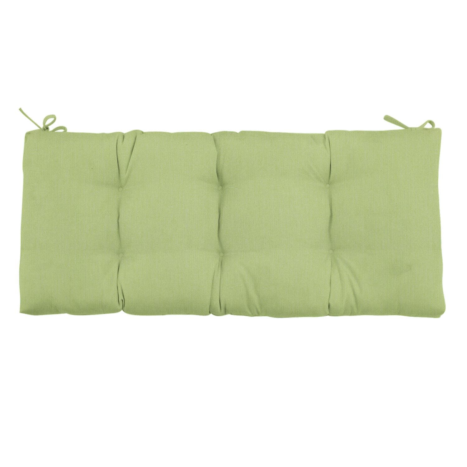 Sunbrella Canvas Parrot Large Outdoor Replacement Bench Cushion By