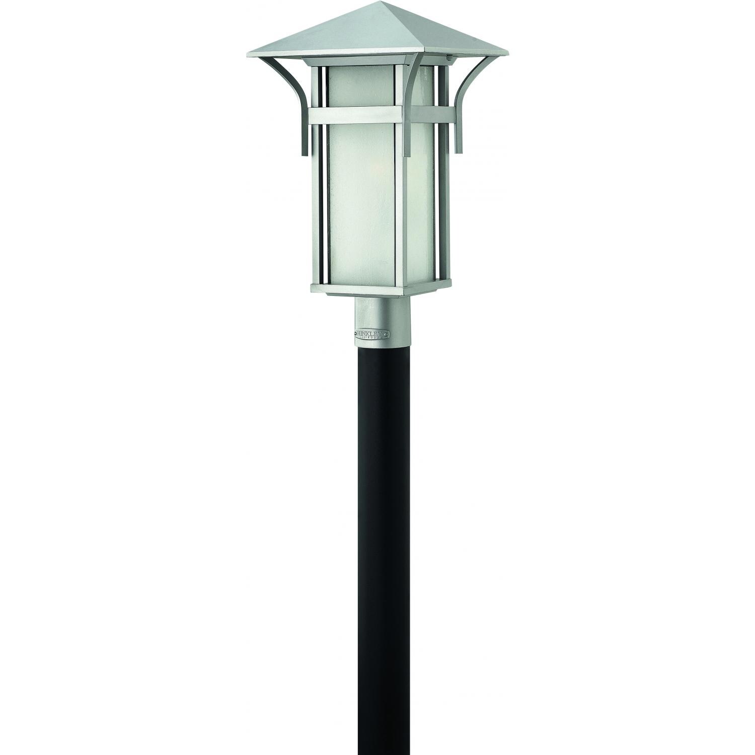 Hinkley Lighting Harbor One Light 20-Inch LED Outdoor Post Light - Titanium - 2571TT-LED