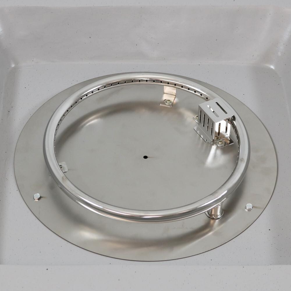 Ultimate Patio 34-Inch Square Propane Gas Fire Pit - Burner thumbnail