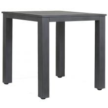 Redondo 40 Inch Square Aluminum Patio Bar Table By Sunset West image
