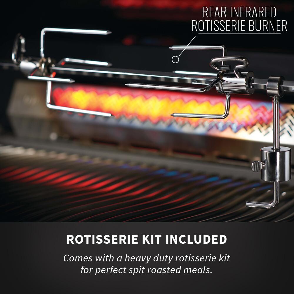 Asador de gas Napoleon Prestige - P500RSIBPSS-3 - bbq grill - El Tio