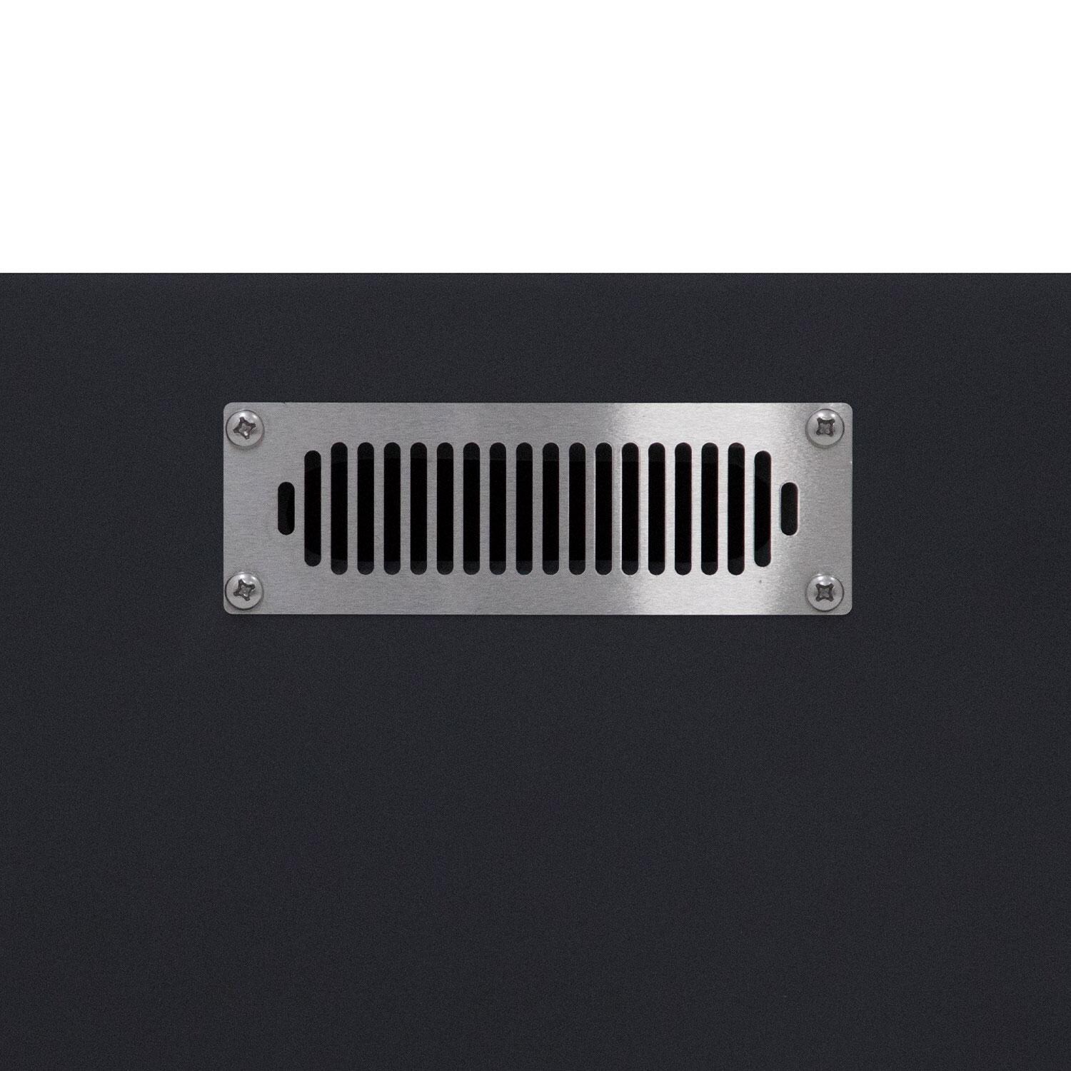 Elementi OFG310DG-LP Rocky 43-in Liquid Propane Concrete Fire Table w/ Hidden Tank in Dark Grey - Vent - Detail thumbnail